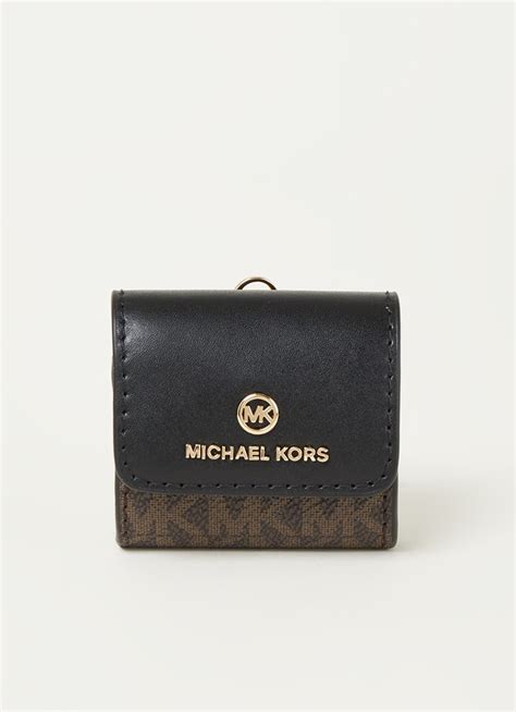 airpod case michael kors|Michael Kors Airpods Case met logoprint • Zwart • de .